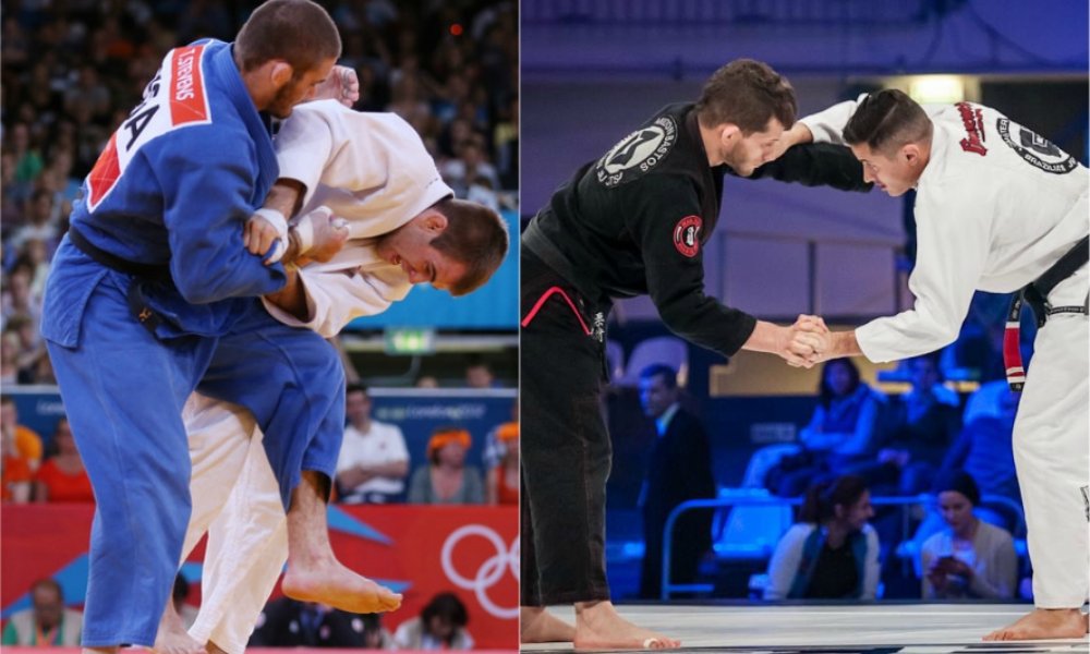 a side-by-side comparison between judo and bjj to help start out the article