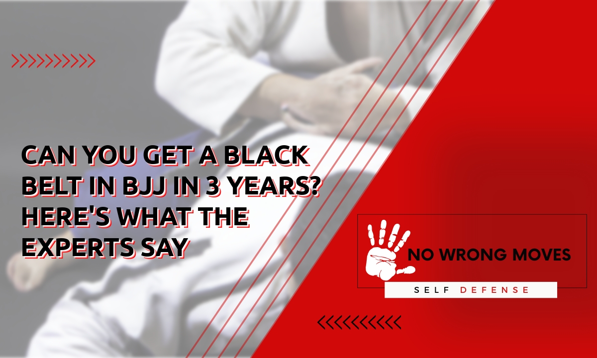 Can you get a black belt in BJJ in 3 years