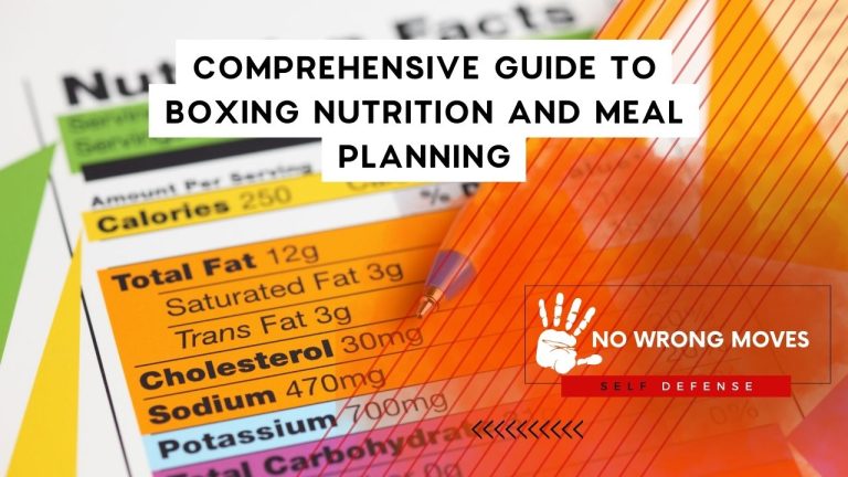 Comprehensive Guide to Boxing Nutrition and Meal Planning - No Wrong ...